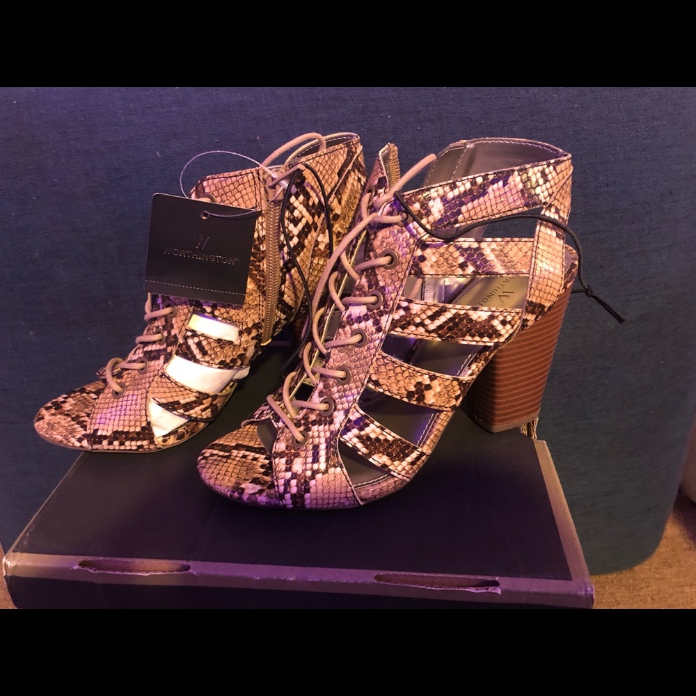 Heeled sandals